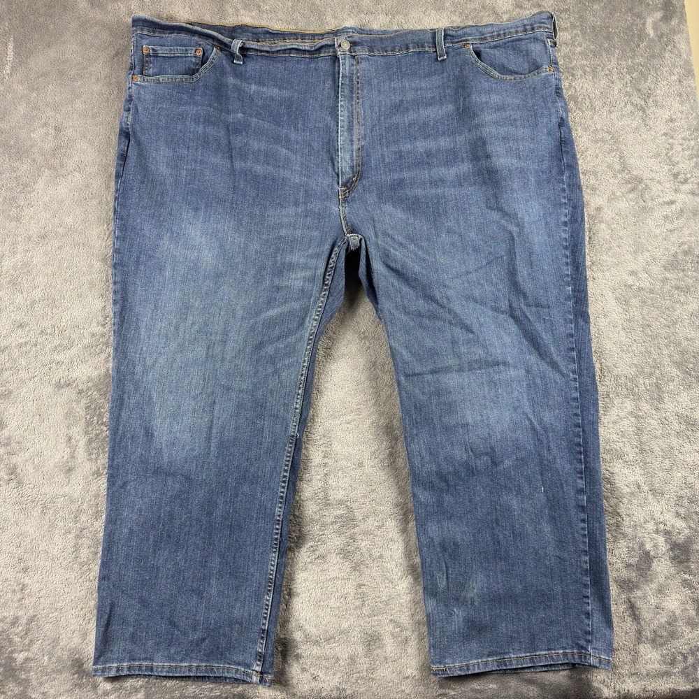 Levi's‎ 559 Relaxed Straight Jeans Men's 58x28 Blue Denim Mid Wash